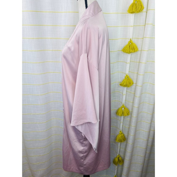 Miss Guided Kimono Robe Cardigan Womens Size 6 Oversized Lounge Wear Luxe Casual - Picture 5 of 11